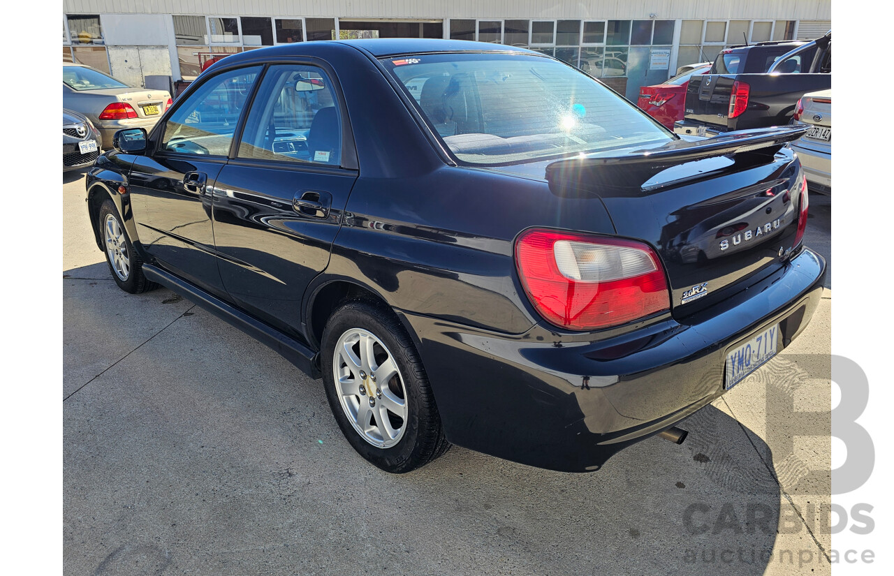 2/2001 Subaru Impreza RX (awd) MY01 4d Sedan Blue 2.0L