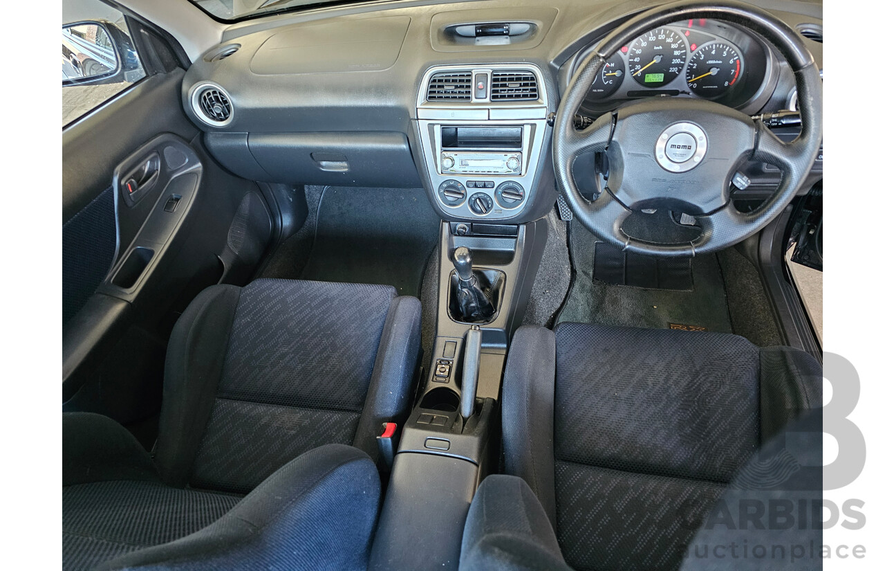 2/2001 Subaru Impreza RX (awd) MY01 4d Sedan Blue 2.0L