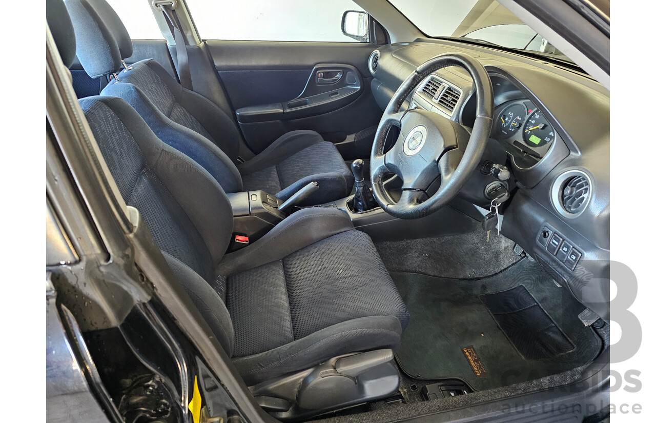2/2001 Subaru Impreza RX (awd) MY01 4d Sedan Blue 2.0L