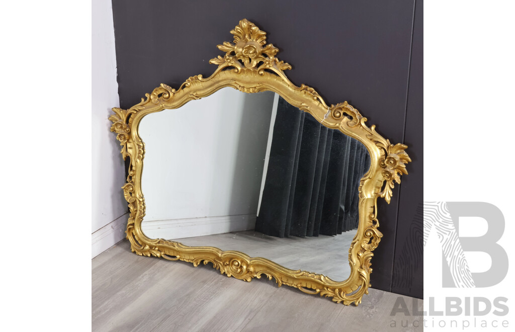 French Style Gilt Frame Mirror