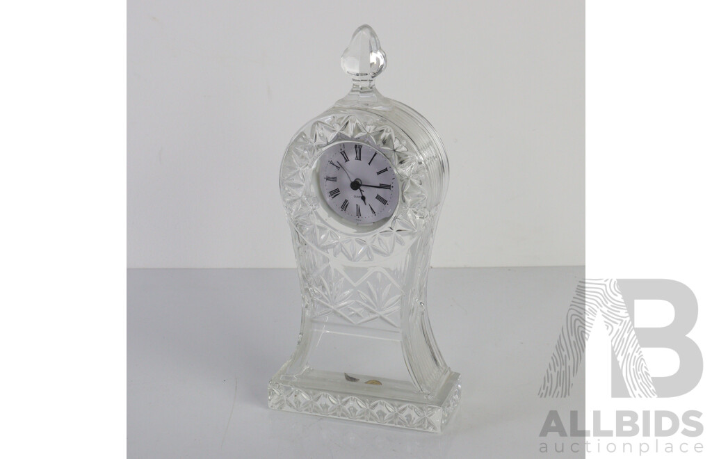 Bohemia Crystal Mantle Clock
