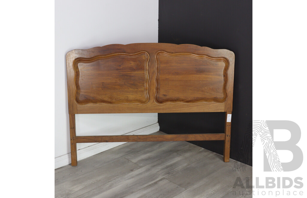 Stinkwood Double Bed Head and End