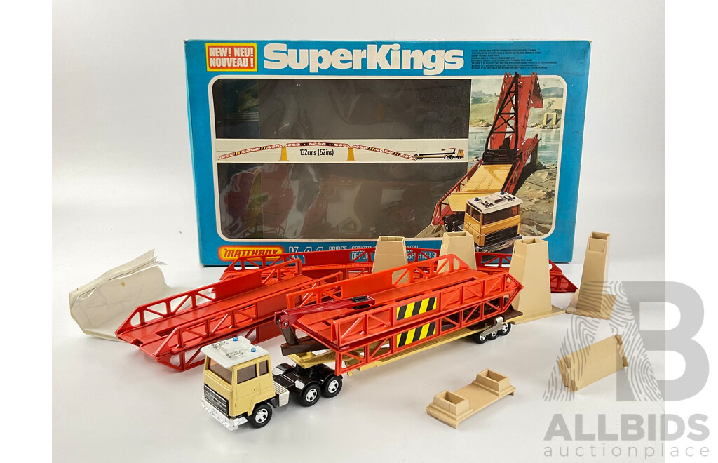 Vintage Matchbox Super Kings K44 Bridge Layer in Original Box