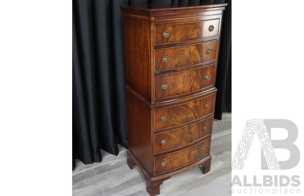 Small Georgian Style Chest on Chest