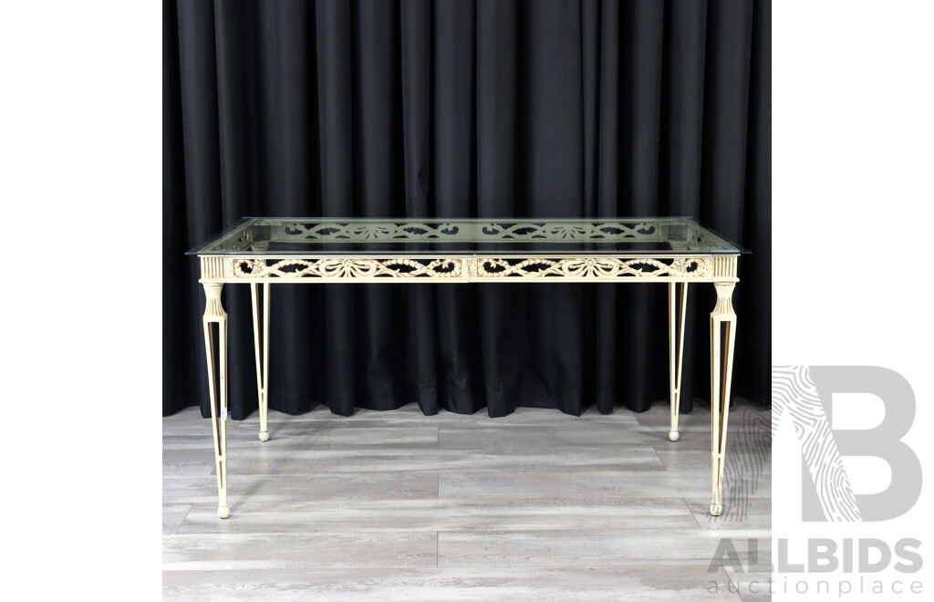 Italian Cast Alloy Five Piece Dining Suite