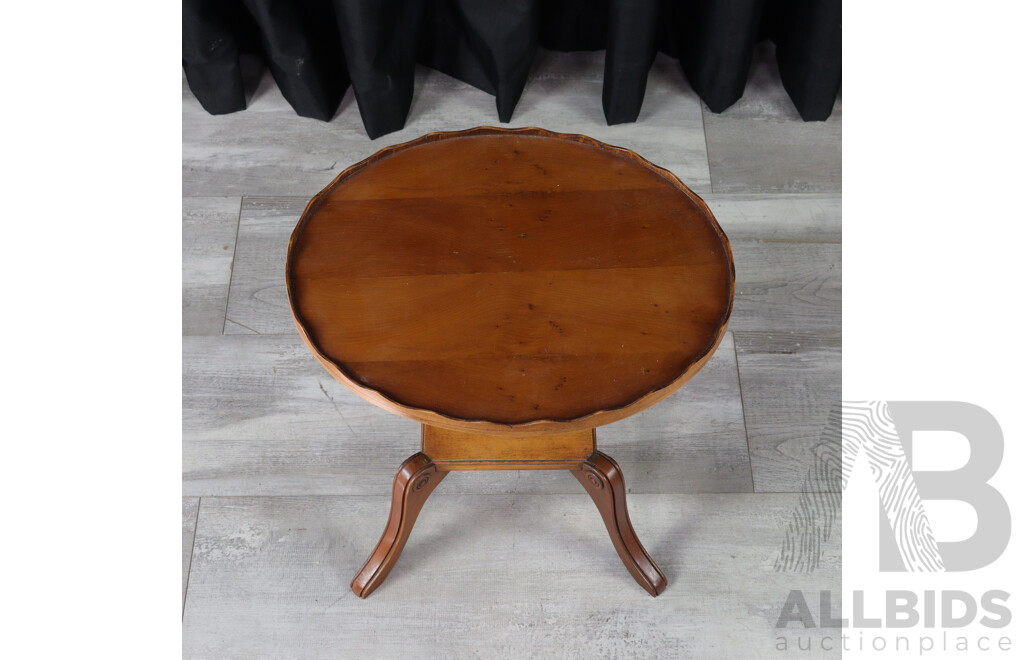 Birdseye Maple Occasional Table