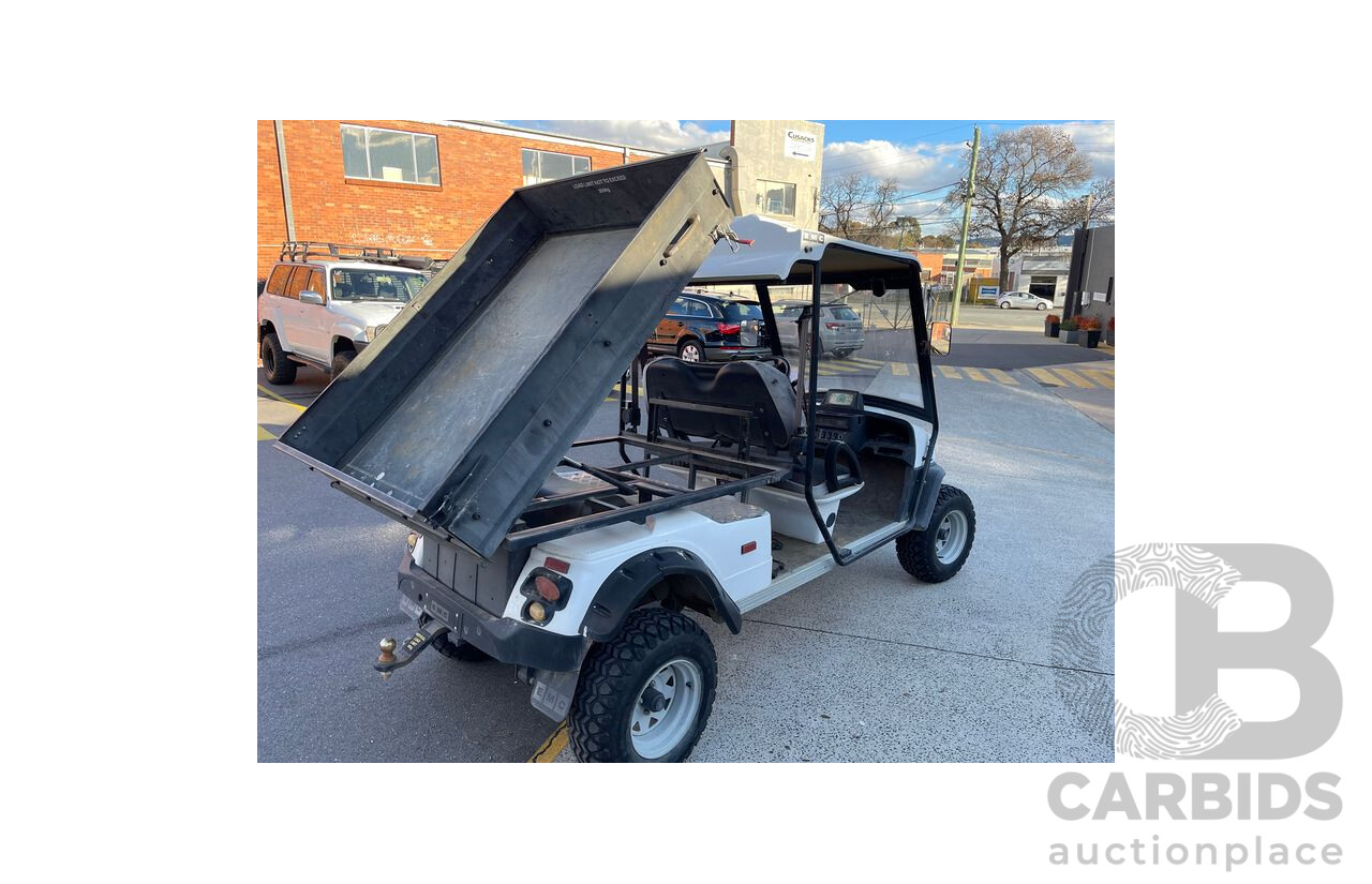 EMC Electric Cargo Cart with Tilt Tray
