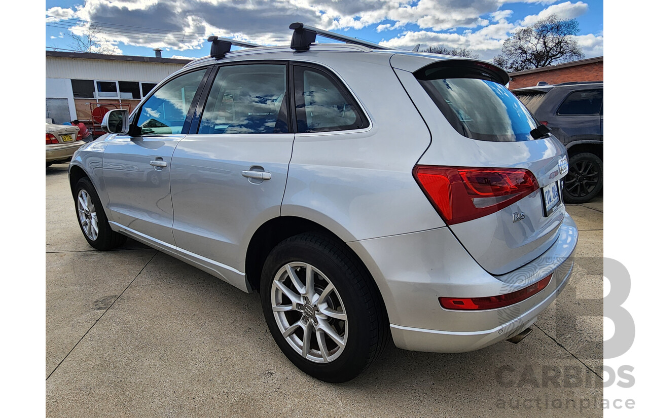 05/2009 Audi Q5 3.2 FSI QUATTRO AWD 8R 4D Wagon Silver 3.2L