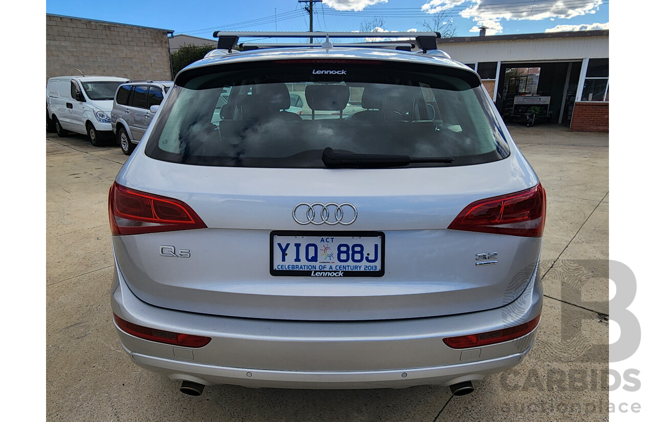05/2009 Audi Q5 3.2 FSI QUATTRO AWD 8R 4D Wagon Silver 3.2L
