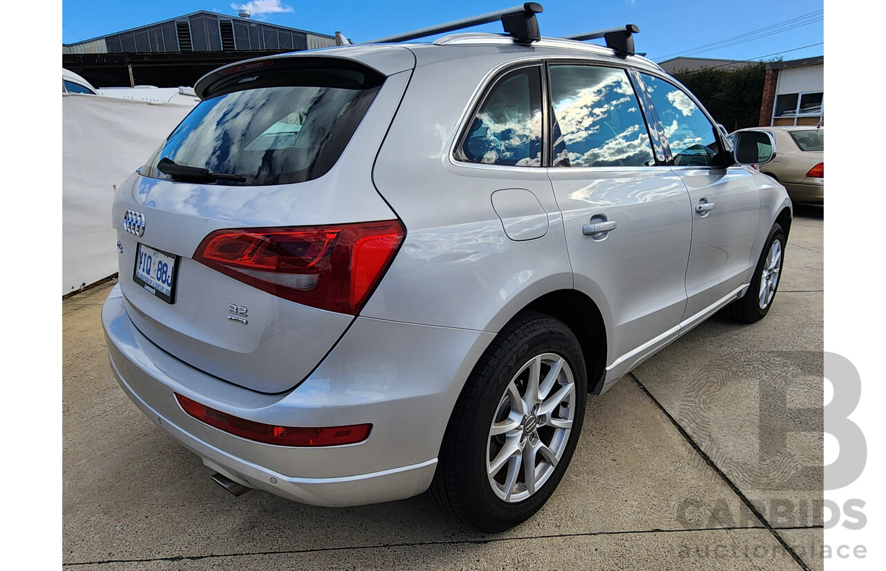 05/2009 Audi Q5 3.2 FSI QUATTRO AWD 8R 4D Wagon Silver 3.2L