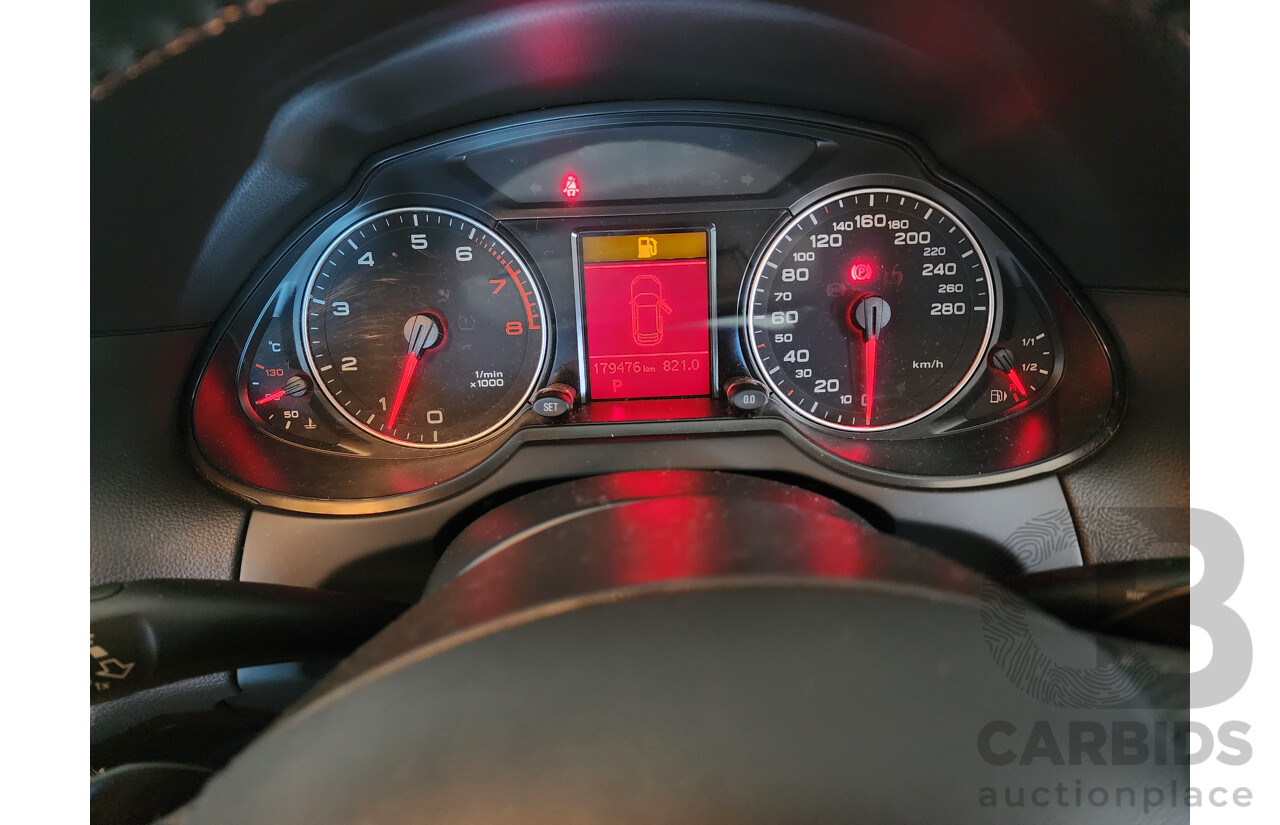 05/2009 Audi Q5 3.2 FSI QUATTRO AWD 8R 4D Wagon Silver 3.2L