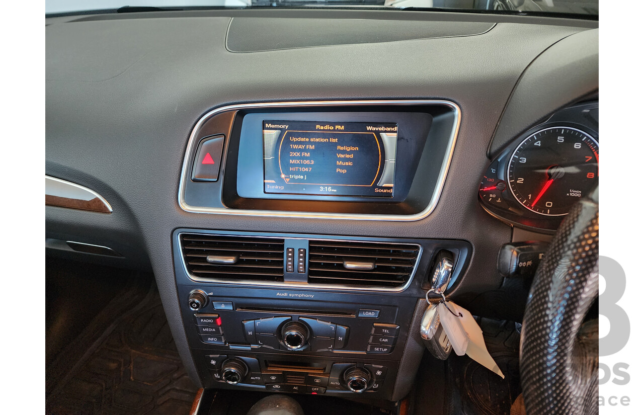 05/2009 Audi Q5 3.2 FSI QUATTRO AWD 8R 4D Wagon Silver 3.2L