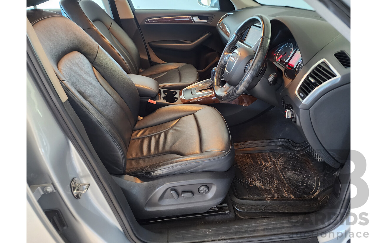 05/2009 Audi Q5 3.2 FSI QUATTRO AWD 8R 4D Wagon Silver 3.2L