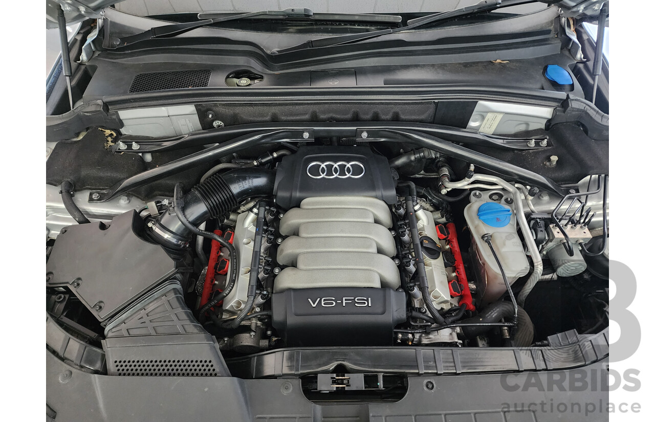 05/2009 Audi Q5 3.2 FSI QUATTRO AWD 8R 4D Wagon Silver 3.2L