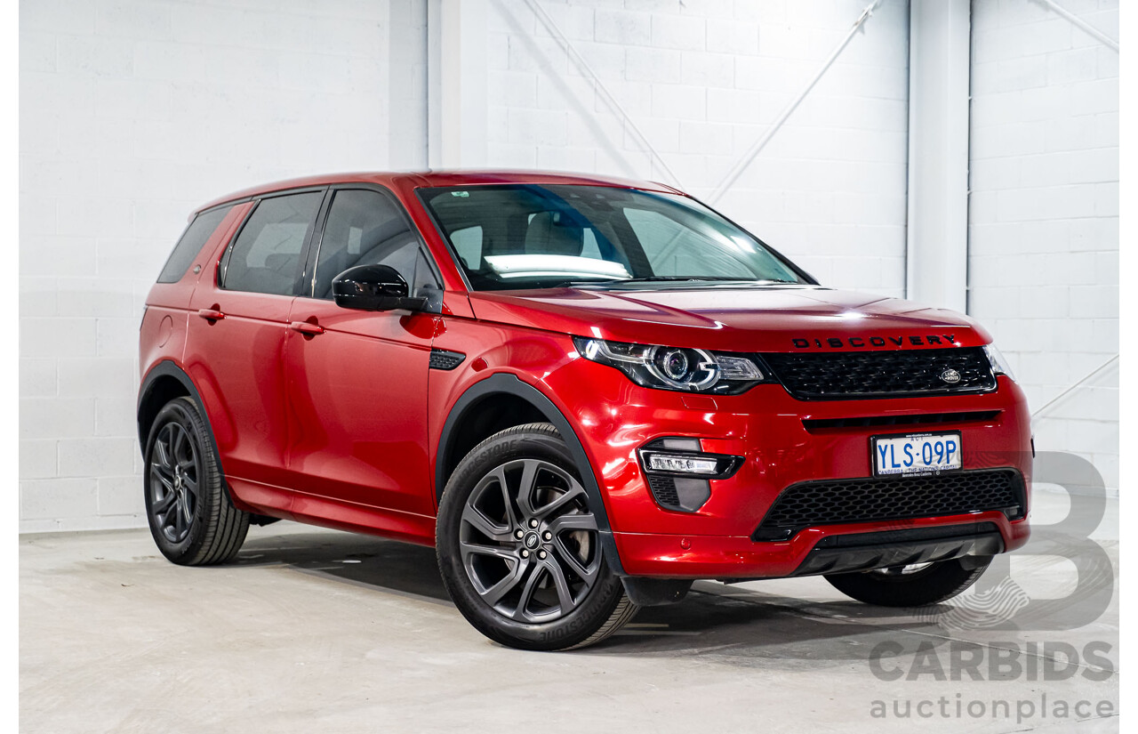 11/2016 Land Rover Discovery Sport TD4 180 HSE (AWD) LC MY17 4d Wagon Firenze Red Turbo Diesel 2.0L