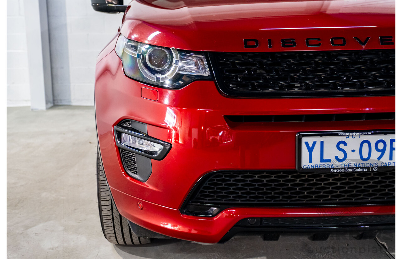 11/2016 Land Rover Discovery Sport TD4 180 HSE (AWD) LC MY17 4d Wagon Firenze Red Turbo Diesel 2.0L