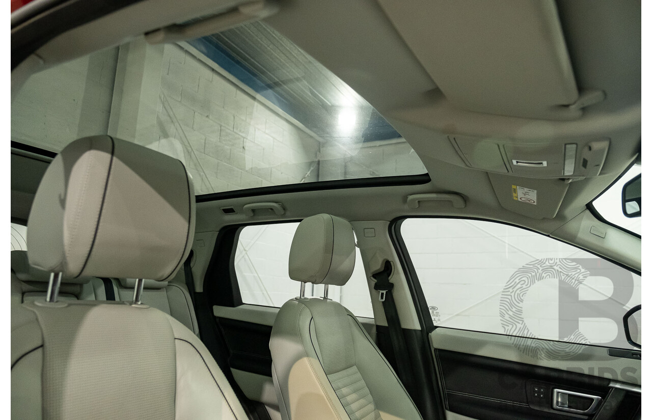 11/2016 Land Rover Discovery Sport TD4 180 HSE (AWD) LC MY17 4d Wagon Firenze Red Turbo Diesel 2.0L