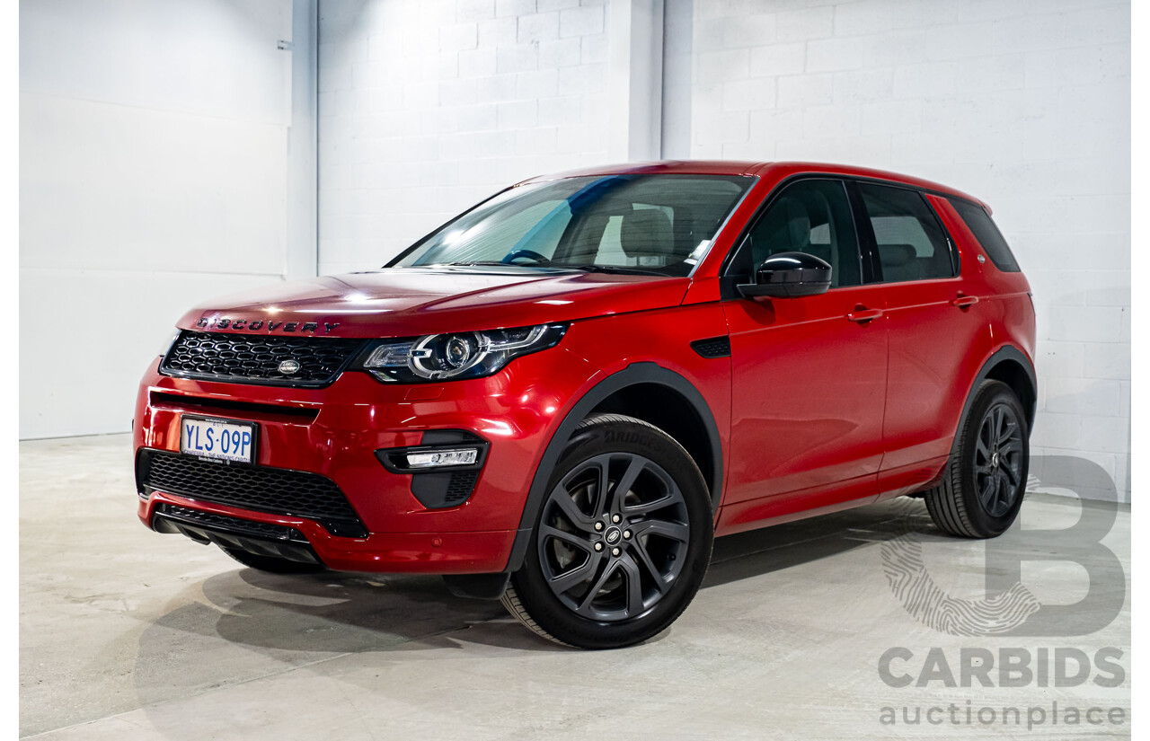11/2016 Land Rover Discovery Sport TD4 180 HSE (AWD) LC MY17 4d Wagon Firenze Red Turbo Diesel 2.0L