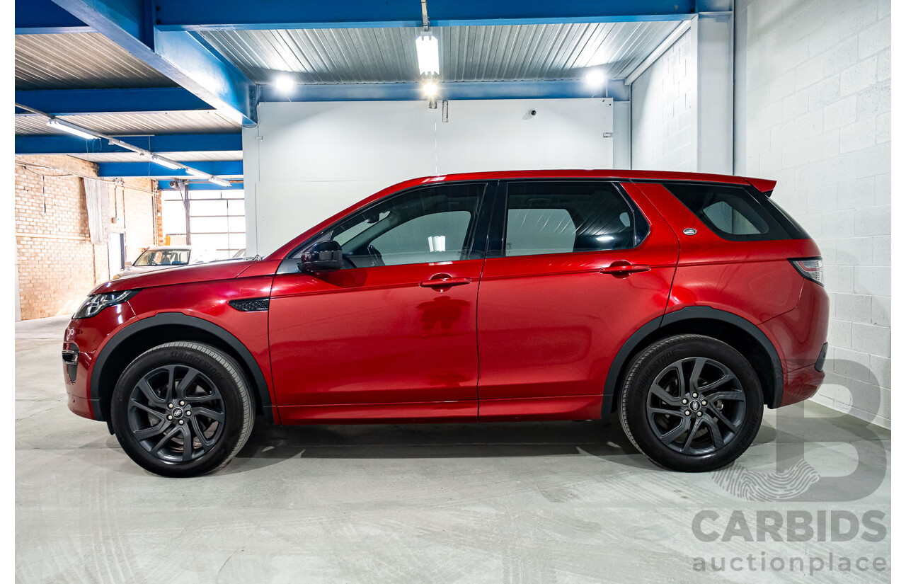 11/2016 Land Rover Discovery Sport TD4 180 HSE (AWD) LC MY17 4d Wagon Firenze Red Turbo Diesel 2.0L