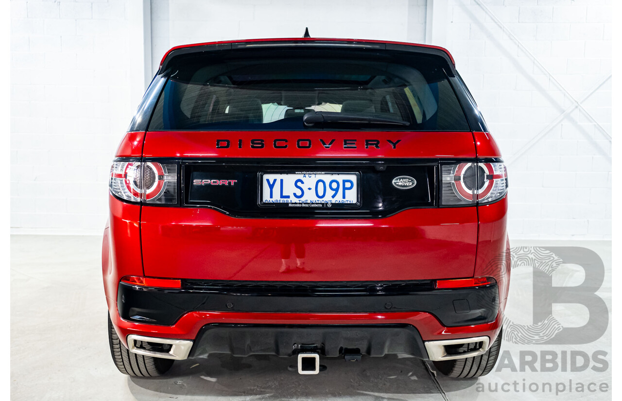 11/2016 Land Rover Discovery Sport TD4 180 HSE (AWD) LC MY17 4d Wagon Firenze Red Turbo Diesel 2.0L
