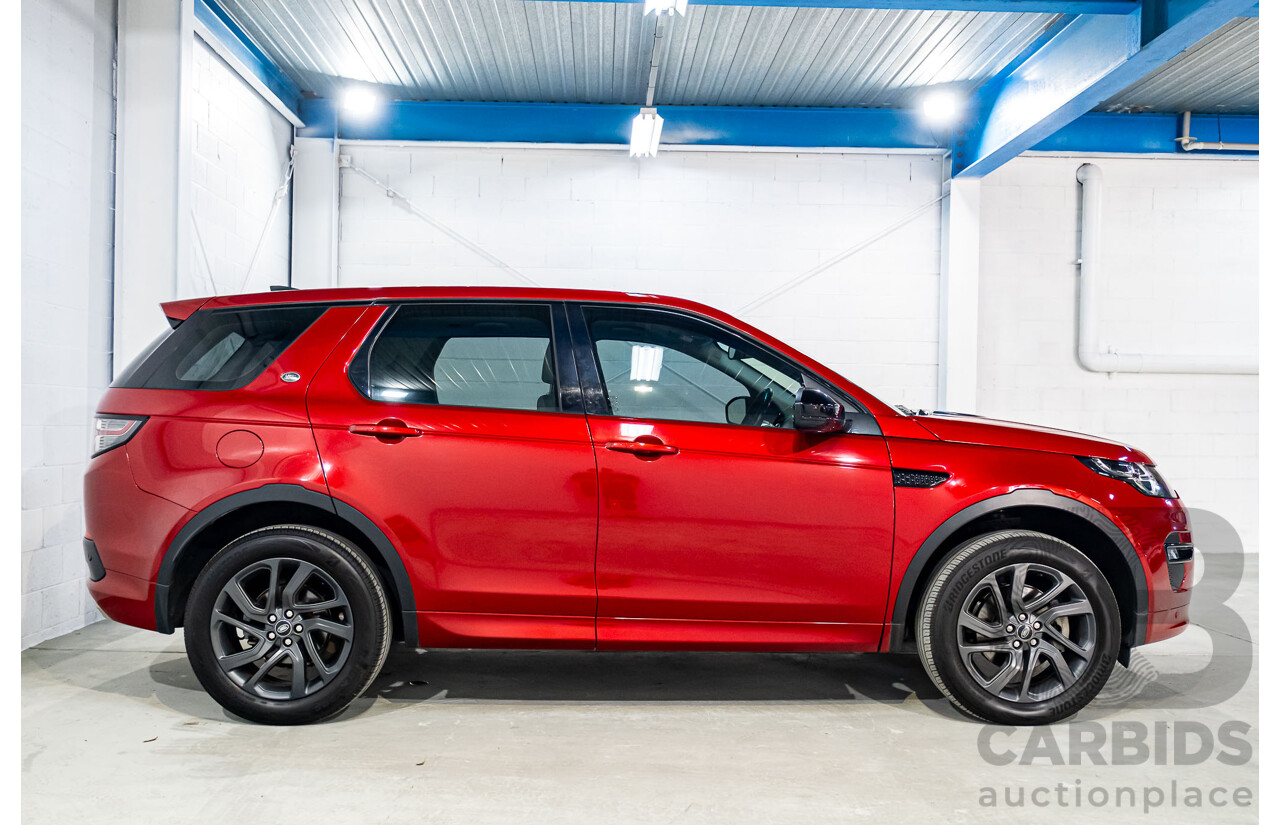 11/2016 Land Rover Discovery Sport TD4 180 HSE (AWD) LC MY17 4d Wagon Firenze Red Turbo Diesel 2.0L