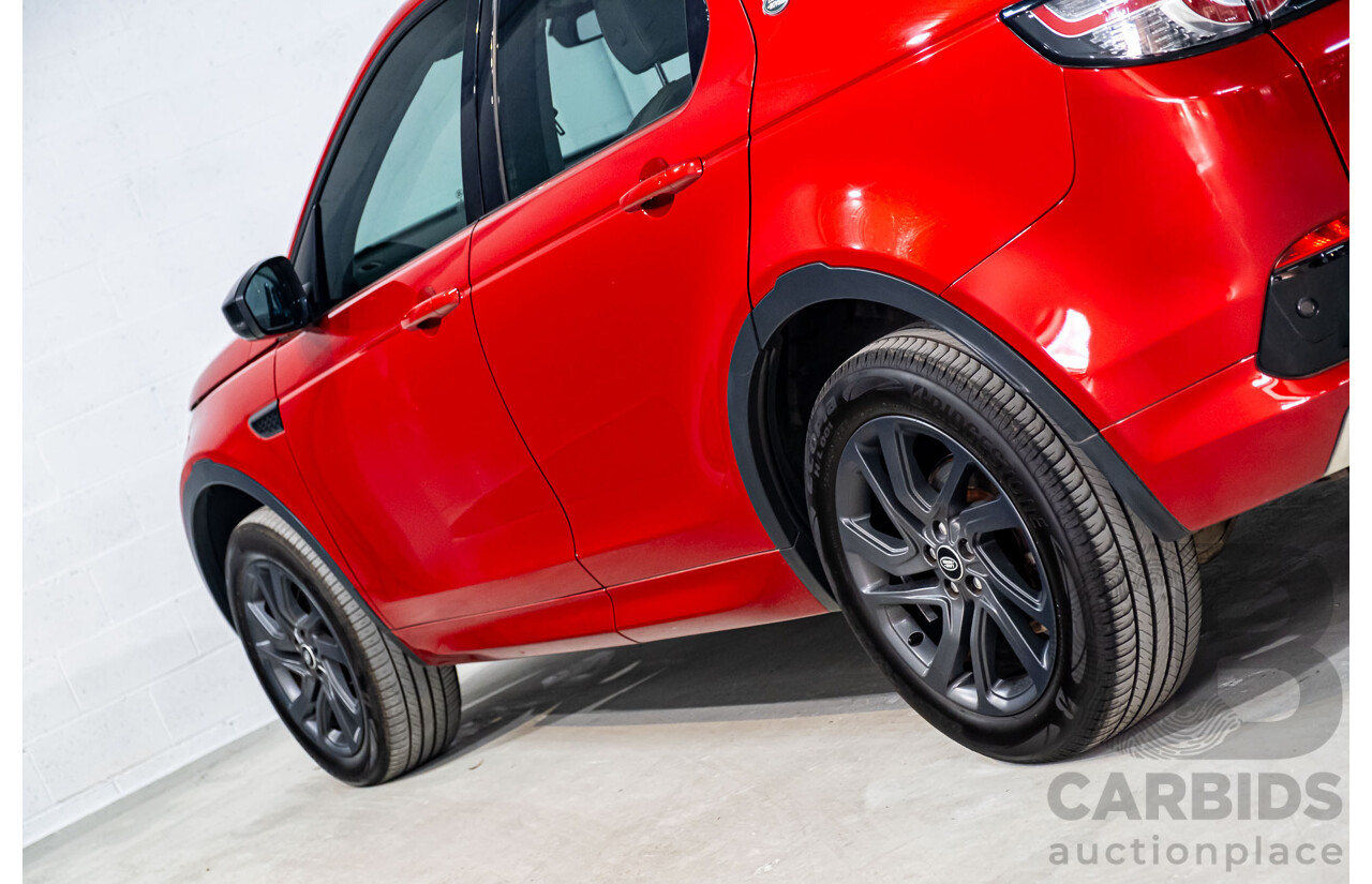 11/2016 Land Rover Discovery Sport TD4 180 HSE (AWD) LC MY17 4d Wagon Firenze Red Turbo Diesel 2.0L