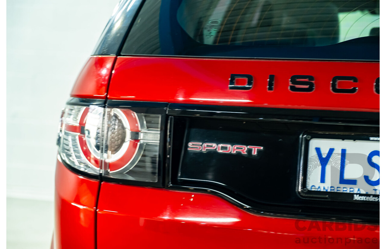 11/2016 Land Rover Discovery Sport TD4 180 HSE (AWD) LC MY17 4d Wagon Firenze Red Turbo Diesel 2.0L