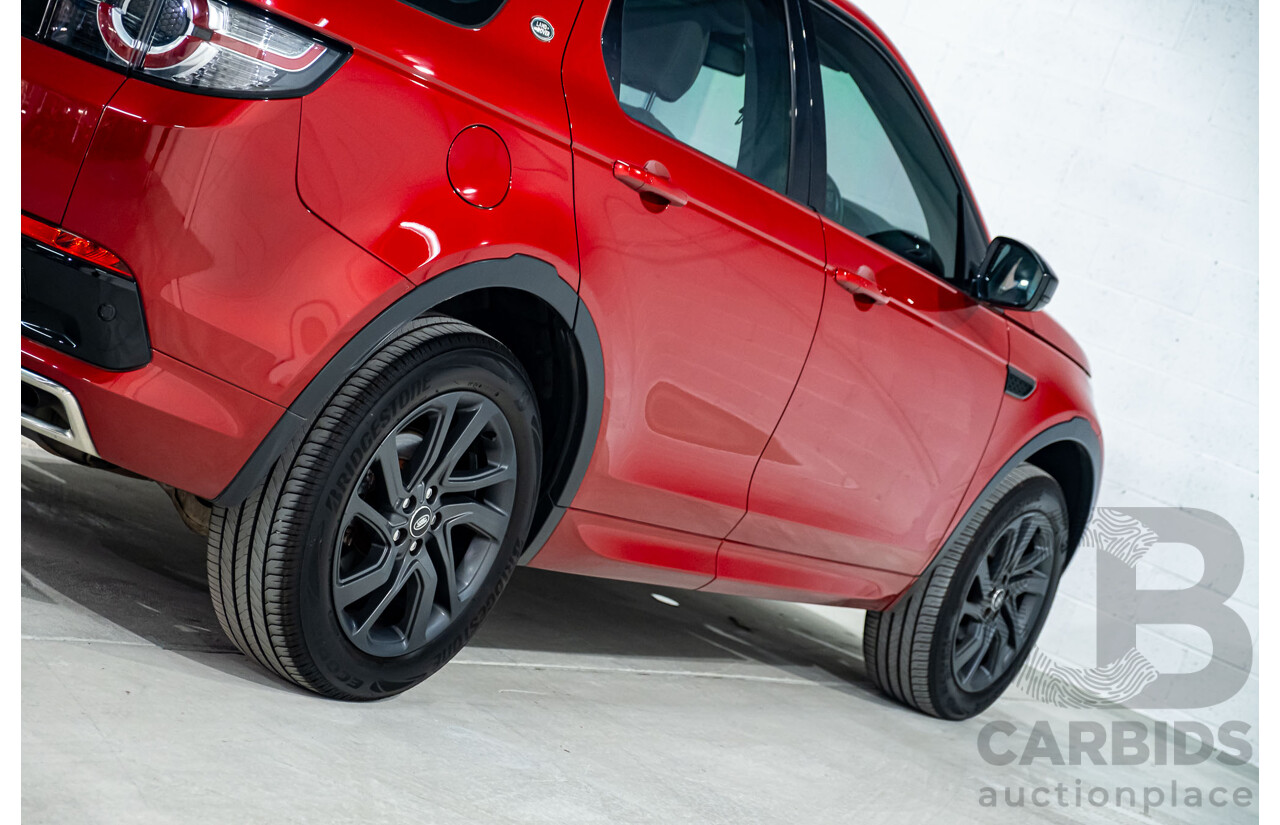 11/2016 Land Rover Discovery Sport TD4 180 HSE (AWD) LC MY17 4d Wagon Firenze Red Turbo Diesel 2.0L