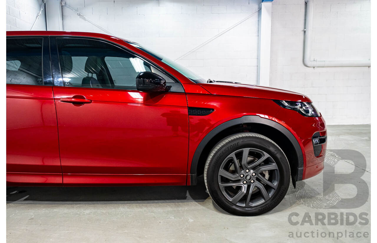 11/2016 Land Rover Discovery Sport TD4 180 HSE (AWD) LC MY17 4d Wagon Firenze Red Turbo Diesel 2.0L