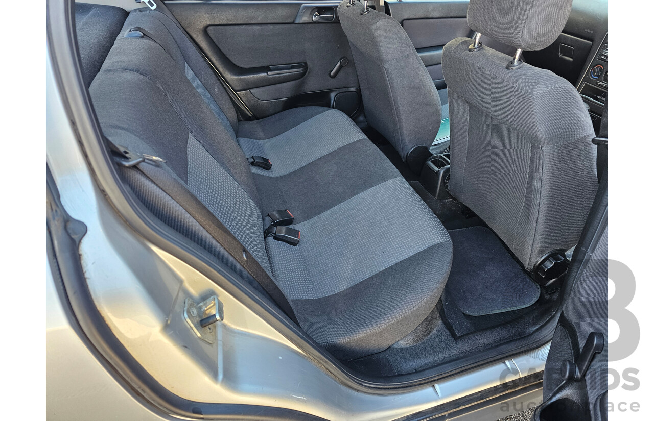 6/2004 Holden Astra CITY TS 4d Sedan Silver 1.8L