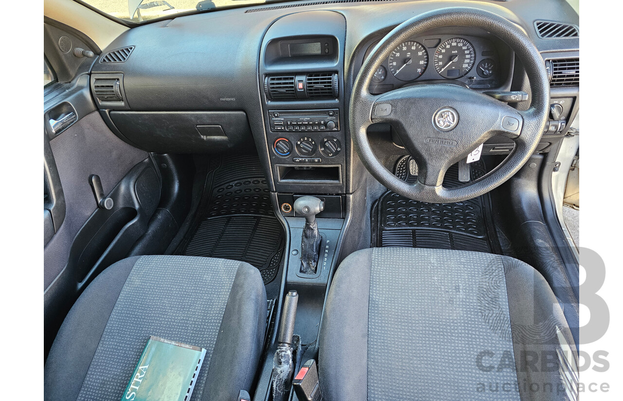6/2004 Holden Astra CITY TS 4d Sedan Silver 1.8L