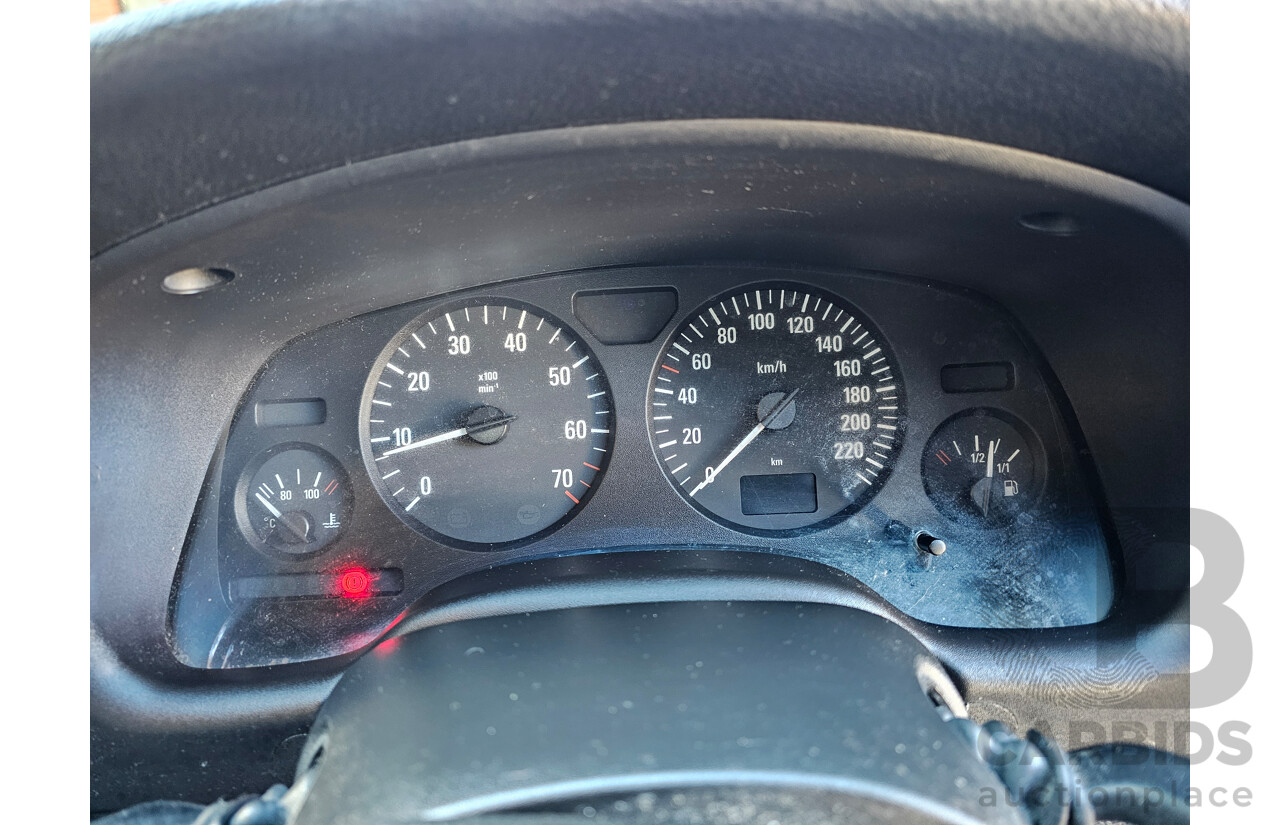 6/2004 Holden Astra CITY TS 4d Sedan Silver 1.8L