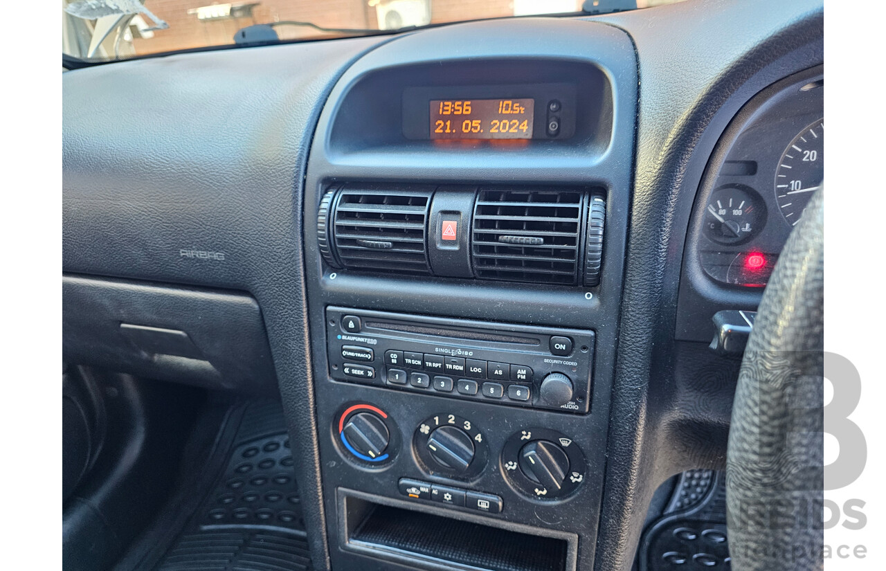 6/2004 Holden Astra CITY TS 4d Sedan Silver 1.8L