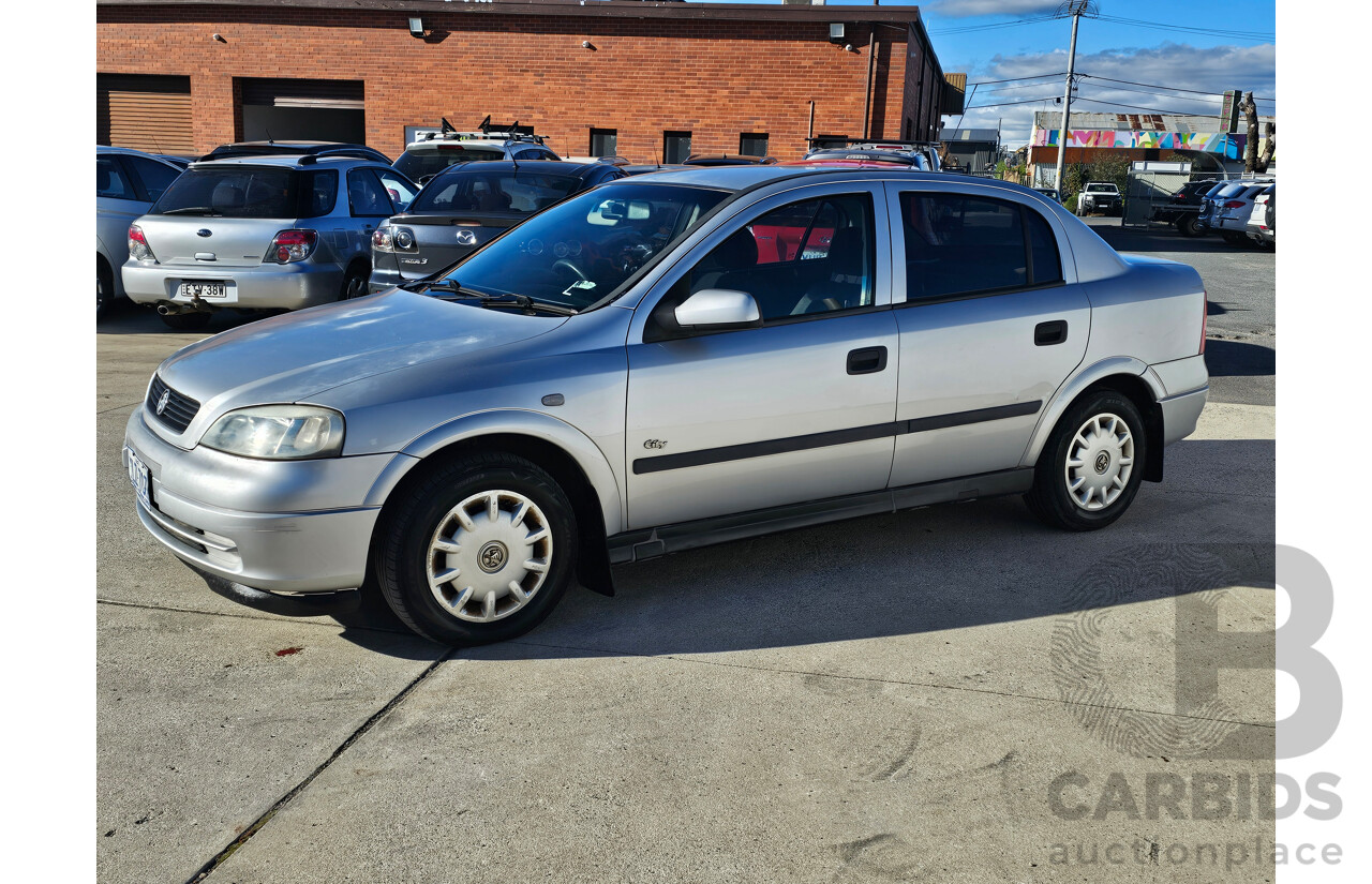6/2004 Holden Astra CITY TS 4d Sedan Silver 1.8L