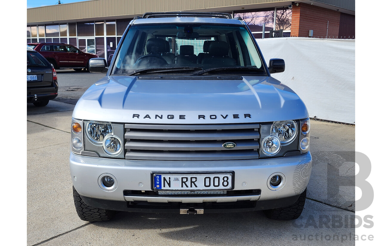 09/2004 Range Rover Range Rover HSE 4WD 4D Wagon Silver 2.9L