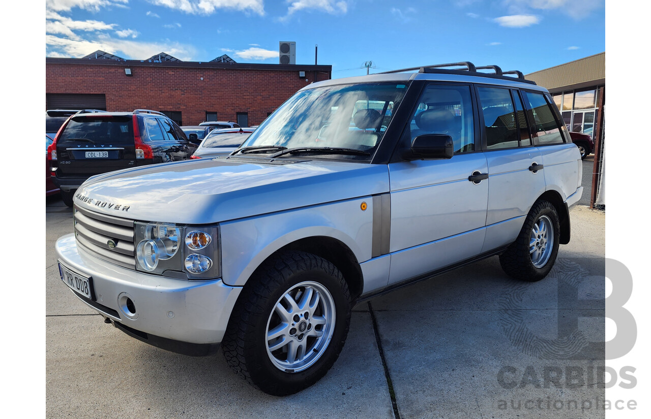 09/2004 Range Rover Range Rover HSE 4WD 4D Wagon Silver 2.9L