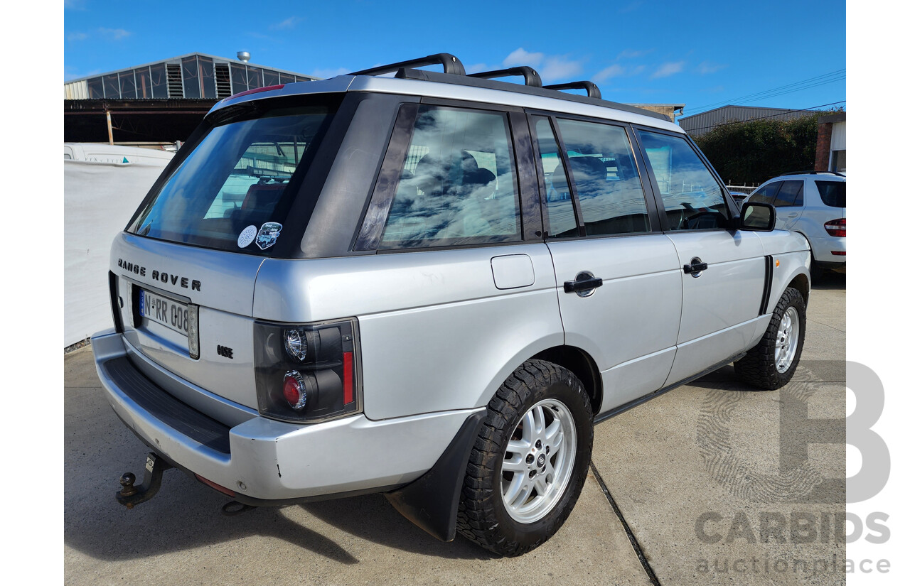 09/2004 Range Rover Range Rover HSE 4WD 4D Wagon Silver 2.9L