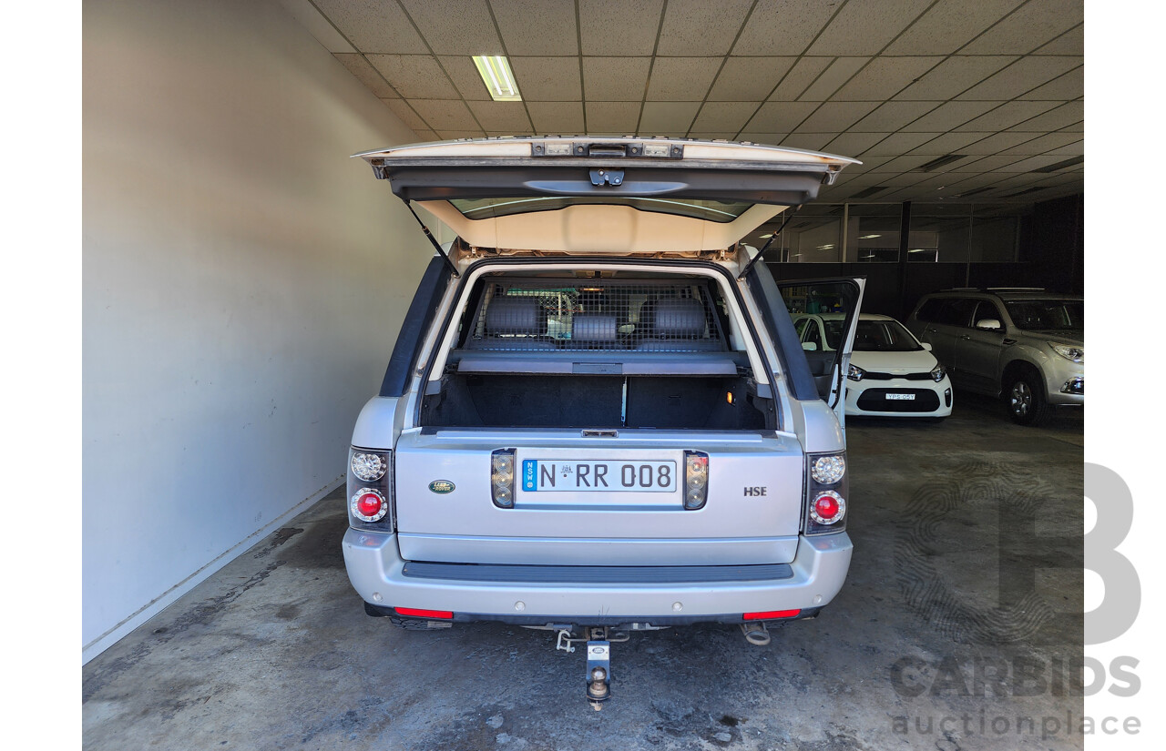 09/2004 Range Rover Range Rover HSE 4WD 4D Wagon Silver 2.9L
