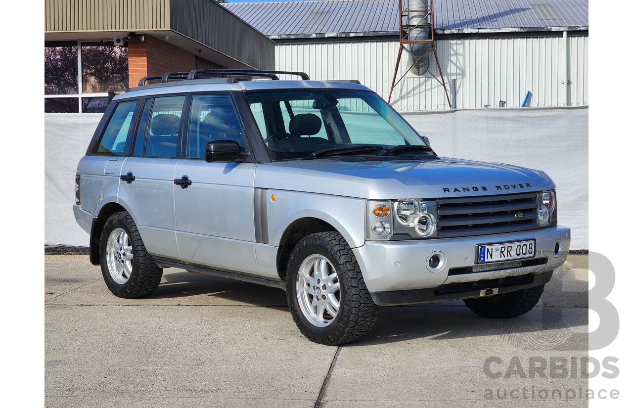 09/2004 Range Rover Range Rover HSE 4WD 4D Wagon Silver 2.9L