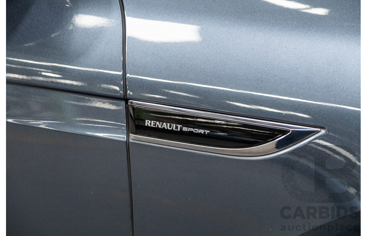 03/2017 Renault Megane GT 205 BFB MY17 4d Hatchback Titanium Metallic Grey Turbo 1.6L