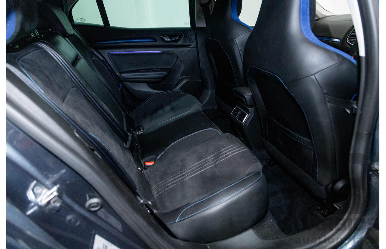 03/2017 Renault Megane GT 205 BFB MY17 4d Hatchback Titanium Metallic Grey Turbo 1.6L