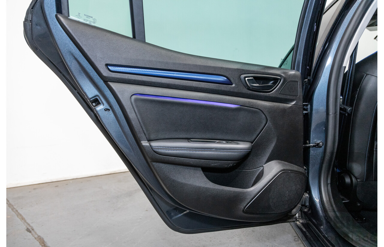 03/2017 Renault Megane GT 205 BFB MY17 4d Hatchback Titanium Metallic Grey Turbo 1.6L