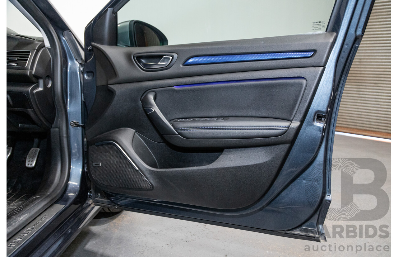 03/2017 Renault Megane GT 205 BFB MY17 4d Hatchback Titanium Metallic Grey Turbo 1.6L