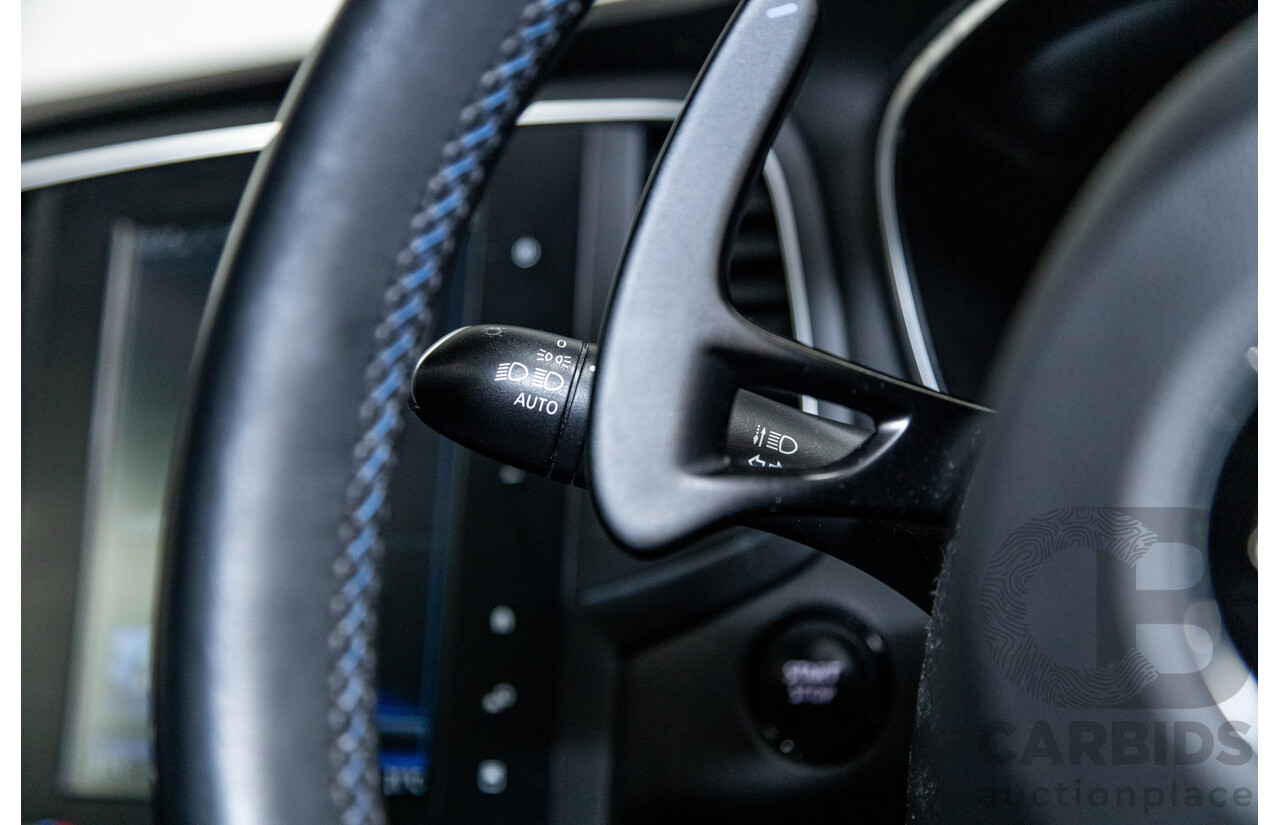 03/2017 Renault Megane GT 205 BFB MY17 4d Hatchback Titanium Metallic Grey Turbo 1.6L