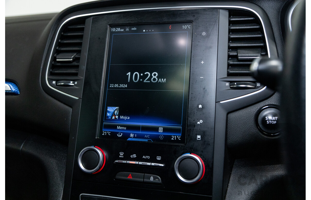 03/2017 Renault Megane GT 205 BFB MY17 4d Hatchback Titanium Metallic Grey Turbo 1.6L