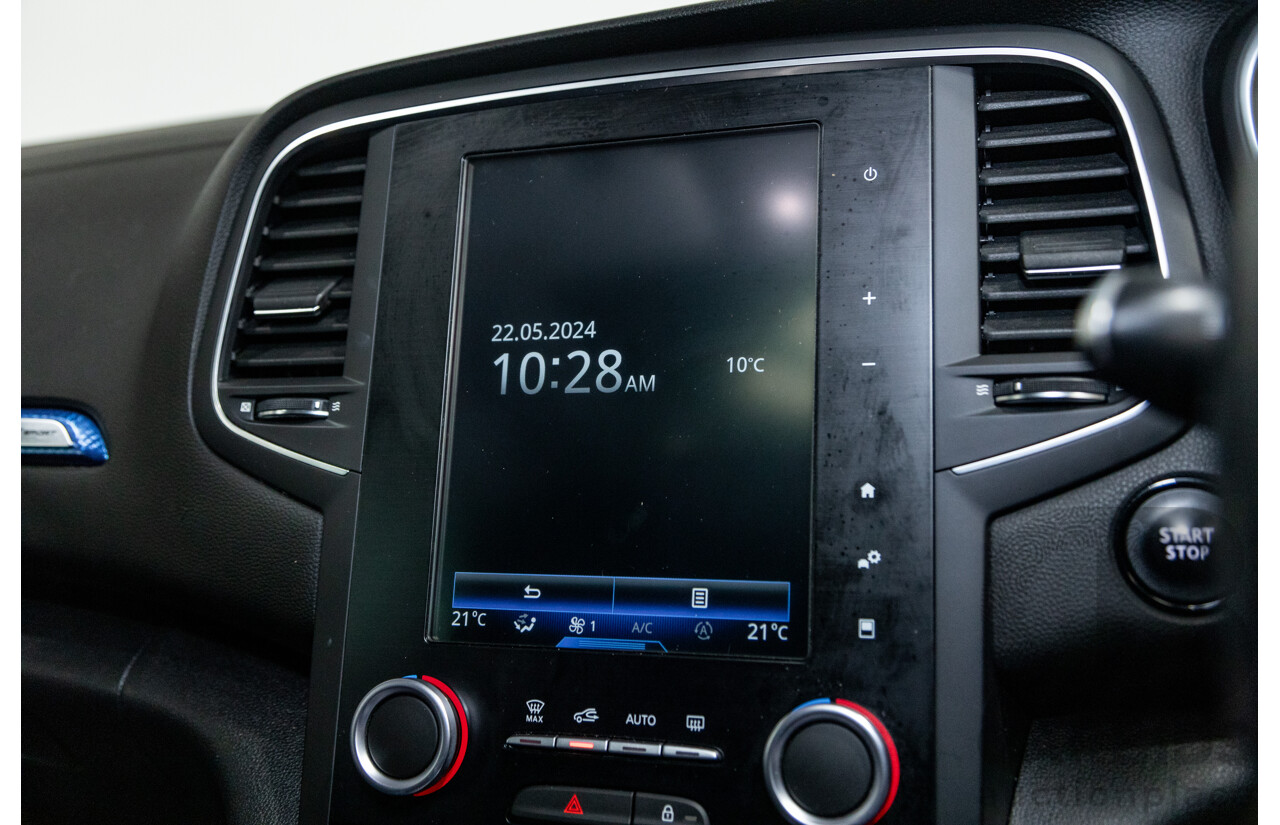 03/2017 Renault Megane GT 205 BFB MY17 4d Hatchback Titanium Metallic Grey Turbo 1.6L