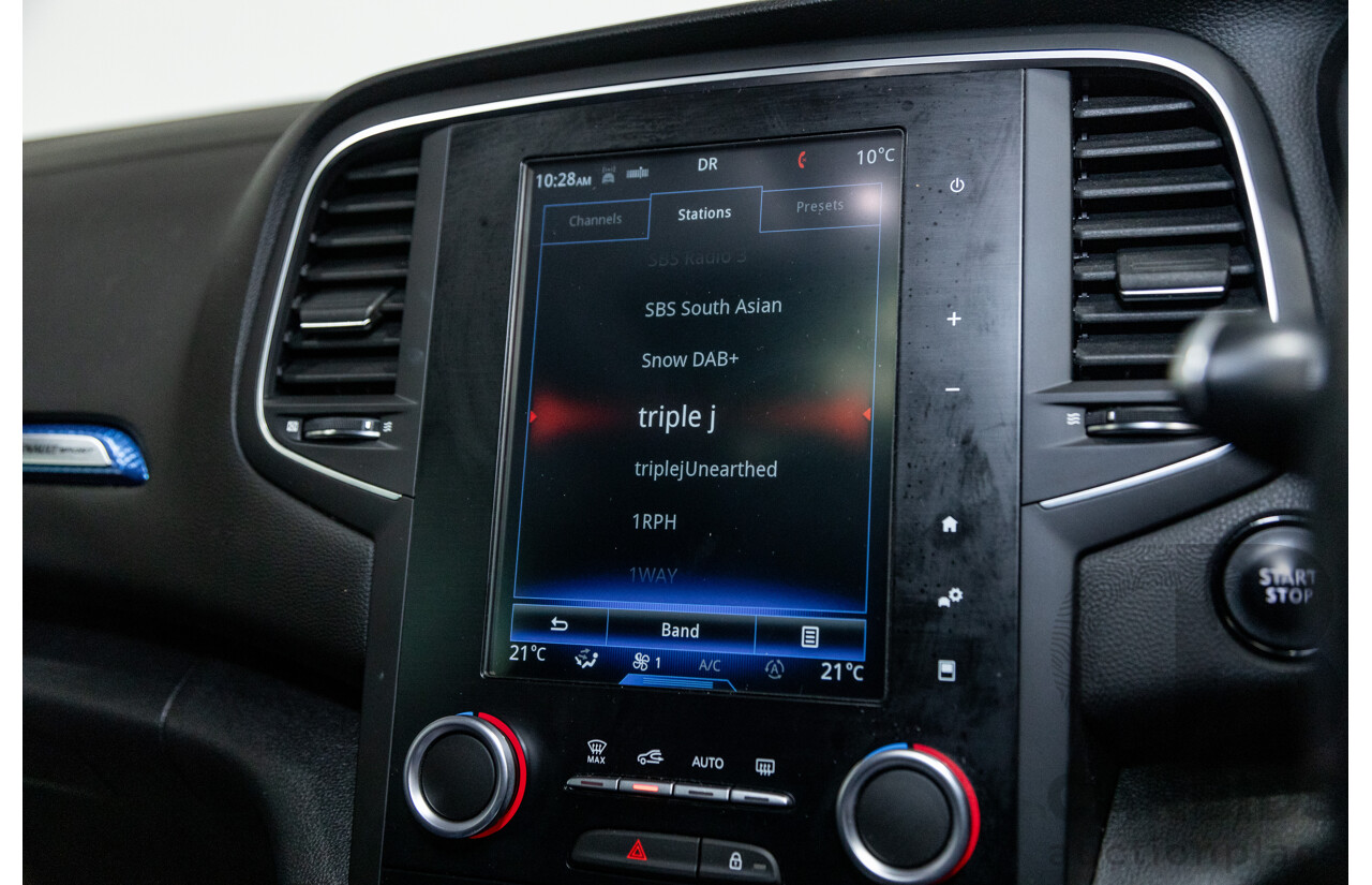 03/2017 Renault Megane GT 205 BFB MY17 4d Hatchback Titanium Metallic Grey Turbo 1.6L