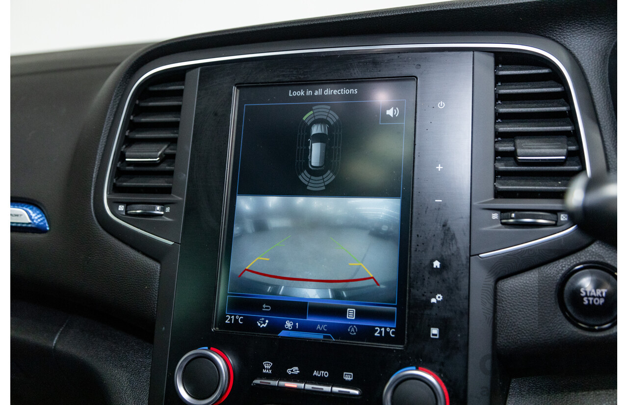 03/2017 Renault Megane GT 205 BFB MY17 4d Hatchback Titanium Metallic Grey Turbo 1.6L