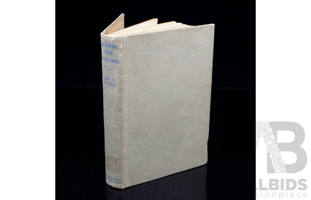 First Edition, Horrie the Wog Dog, Ion Idriess, Angus & Robertson, 1945, Hardcover