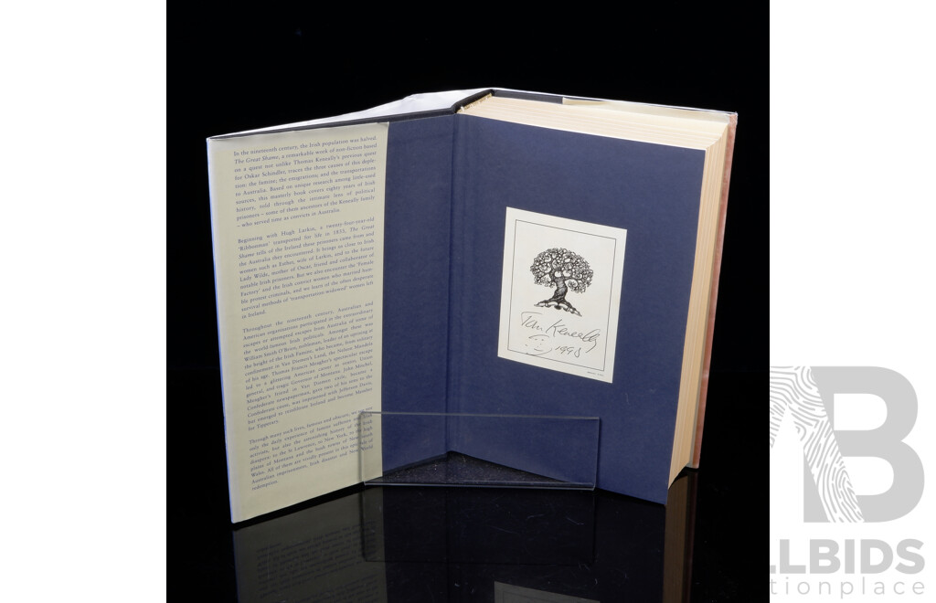 First Edition, the Great Shame, Signed by Author Thomas Keneally, Random House, 1998, Hardcover With Dust Jacket